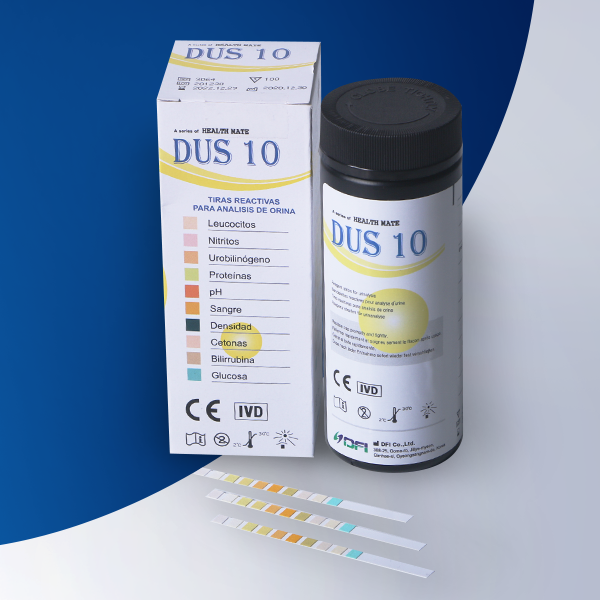 Tiras de Uroanálisis de 10 parámetros
